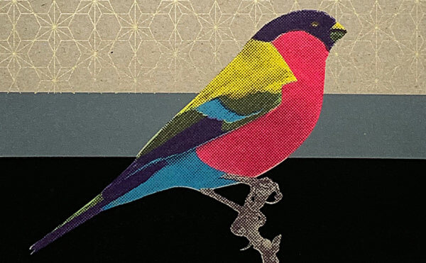 Detailansicht - Paradiesvogel
